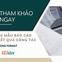 Báo Cáo Công Tác Người Việt Nam Ở Nước Ngoài